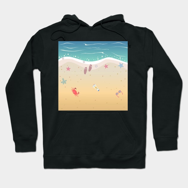 Crab Hoodie by Countryside